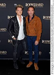 Premire: Bodyguard . Jochen Bendel und Matthias Bendel - Pridöhl anläßlich der Premiere des Musicals Bodyguard am 28.09.2017 im Stage Apollo Theater Stuttgart.