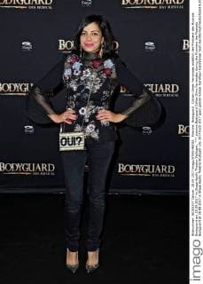 Premire: Bodyguard . Collien Ulmen Fernandes anläßlich der Premiere des Musicals Bodyguard am 28.09.2017 im Stage Apollo Theater Stuttgart.