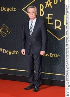 Bundesinnenminister Thomas de Maizière - Premiere der ARD Sky Serie Babylon in Berlin am 28.09.2017. Premiere Babylon