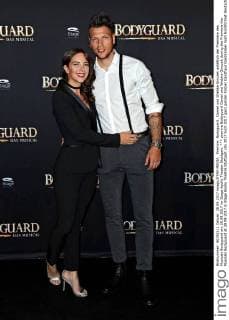 Premire: Bodyguard . Daniel und Wiebke Ginczek anläßlich der Premiere des Musicals Bodyguard am 28.09.2017 im Stage Apollo Theater Stuttgart.