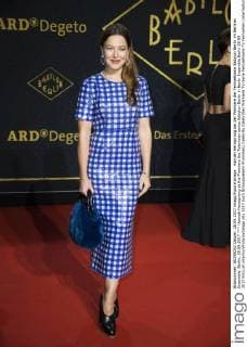 Hannah Herzsprung bei der Premiere der Fernsehserie Babylon Berlin im Berliner Ensemble. Berlin, 28.09.2017