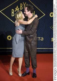 Anke Engelke und Lars Eidinger bei der Premiere der Fernsehserie Babylon Berlin im Berliner Ensemble. Berlin, 28.09.2017
