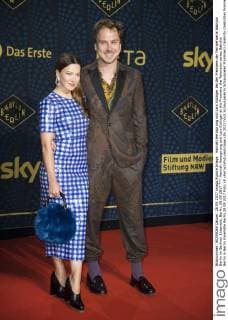 Hannah Herzsprung und Lars Eidinger bei der Premiere der Fernsehserie Babylon Berlin im Berliner Ensemble. Berlin, 28.09.2017