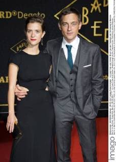 Liv Lisa Fries und Volker Bruch bei der Premiere der Fernsehserie Babylon Berlin im Berliner Ensemble. Berlin, 28.09.2017