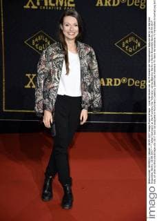 Julia Hartmann bei der Premiere der Fernsehserie Babylon Berlin im Berliner Ensemble. Berlin, 28.09.2017