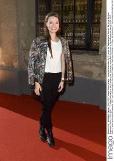 Julia Hartmann bei der Premiere der Fernsehserie Babylon Berlin im Berliner Ensemble. Berlin, 28.09.2017