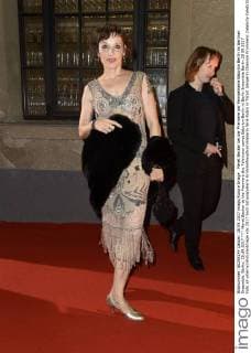 Meret Becker bei der Premiere der Fernsehserie Babylon Berlin im Berliner Ensemble. Berlin, 28.09.2017