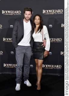 Peter Ketnath mit Ehefrau Maykelis Ketnath bei der Premiere des Musicals Bodyguard - Das Musical im Stage Palladium Theater. Stuttgart, 28.09.2017