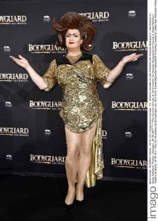 Frl. Wommy Wonder bei der Premiere des Musicals Bodyguard - Das Musical im Stage Palladium Theater. Stuttgart, 28.09.2017