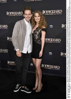 Anton Zetterholm und Carrie Hope Fletcher bei der Premiere des Musicals Bodyguard - Das Musical im Stage Palladium Theater. Stuttgart, 28.09.2017
