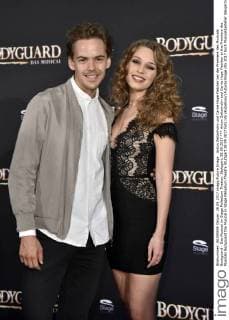 Anton Zetterholm und Carrie Hope Fletcher bei der Premiere des Musicals Bodyguard - Das Musical im Stage Palladium Theater. Stuttgart, 28.09.2017