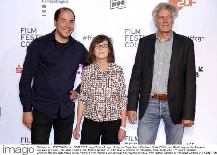 Bilder des Tages Andre Feldhaus, Ulrike Pfeiffer und Gerd Haag bei der Premiere von Werner Nekes - Ein Leben zwischen den Bildern auf dem 27. Film Festival Cologne im Filmpalast. Köln, 30.09.2017