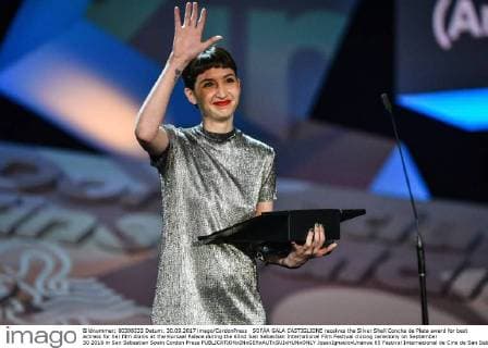 SOFÃA GALA CASTIGLIONE receives the Silver Shell Concha de Plata award for best actress for her film Alanis at the Kursaal Palace during the 65nd San Sebastian International Film Festival closing ceremony on September 30 2016 in San Sebastian Spain Cordon Press  JosexIgnacioxUnanue 65 Festival Internacional de Cine de San Sebastian