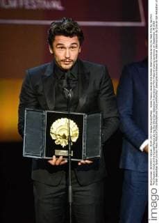 James Franco receives the Golden Shell Concha de Oro for Best Film for her film The Disaster Artist at the Kursaal Palace during the 65nd San Sebastian International Film Festival closing ceremony on September 30 2016 in San Sebastian Spain Cordon Press  JosexIgnacioxUnanue 65 Festival Internacional de Cine de San Sebastian