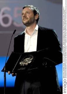 Bogdan Dumitrache mit der Silbernen Muschel für den besten Schauspieler in Pororoca bei der Abschlussgala mit Preisverleihung auf dem 65. Internationalen Filmfestival San Sebastian Festival Internacional de Cine de Donostia-San Sebastian im Kursaal. San Sebastian, 30.09.2017