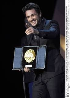 James Franco mit der Goldenen Muschel für den besten Film Disaster Artist bei der Abschlussgala mit Preisverleihung auf dem 65. Internationalen Filmfestival San Sebastian Festival Internacional de Cine de Donostia-San Sebastian im Kursaal. San Sebastian, 30.09.2017