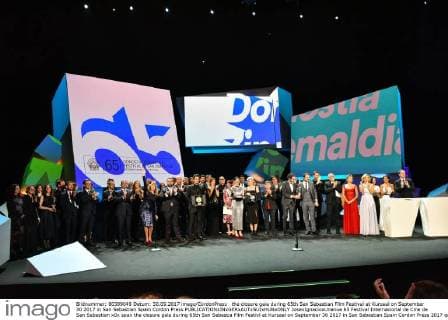 the closure gala during 65th San Sebastian Film Festival at Kursaal on September 30 2017 in San Sebastian Spain Cordon Press  JosexIgnacioxUnanue 65 Festival Internacional de Cine de San Sebastian