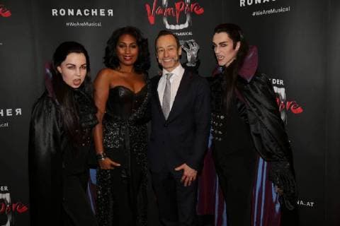 Premiere TANZ DER VAMPIRE Wien, Ronacher, 30. 09. 2017 Ana Milva GOMES, Christian STRUPPECK