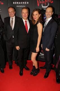 Premiere TANZ DER VAMPIRE Wien, Ronacher, 30. 09. 2017 Franz PATAY, Cornelius BALTUS, Morgane POLANSKI, Christian STRUPPECK