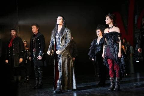 Premiere TANZ DER VAMPIRE Wien, Ronacher, 30. 09. 2017 Raphael GROß. Drew SARICH, Diana SCHNIERER,