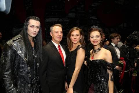 Premiere TANZ DER VAMPIRE Wien, Ronacher, 30. 09. 2017 Drew SARICH, Cornelius BALTUS, Morgane POLANSKI, Diana SCHNIERER