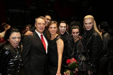 Premiere TANZ DER VAMPIRE Wien, Ronacher, 30. 09. 2017 Cornelius BALTUS, Morgane POLANSKI,
