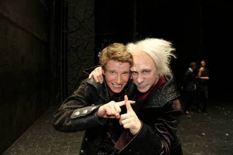 Premiere TANZ DER VAMPIRE Wien, Ronacher, 30. 09. 2017 Raphael GROß, Sebastian BRANDMEIR