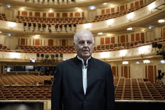 Daniel Barenboim beim Rundgang in der Staatsoper Unter den Linden vor der Wiedereröffnung am 3. Oktober 2017 in Berlin. Berlin, 30.09.2017