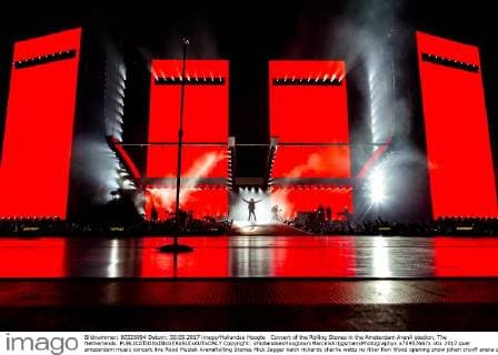 Concert of the Rolling Stones in the Amsterdam ArenA stadion, The Netherlands.  Copyright: xHollandsexHoogtex xMarcelxKrijgsmanxPhotographyx x70957667x