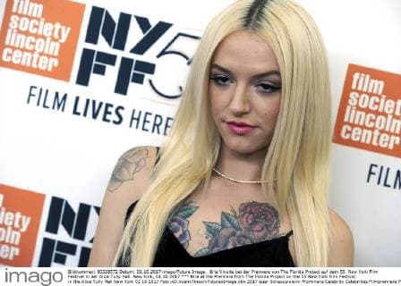 Bria Vinaite bei der Premiere von The Florida Project auf dem 55. New York Film Festival in der Alice Tully Hall. New York, 01.10.2017