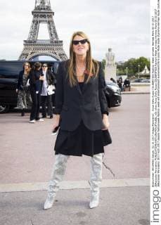 Anna Dello Russo CELEBRITIES Fashion Week arrivees Hermes Paris 02 10 2017 JBAutissier Panoramic 