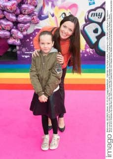 Kate Hall mit Tochter Ayana - Premiere my Little PONY im Kino am Zoo Palast in Berlin am 03.10.2017. Premiere my Little PONY
