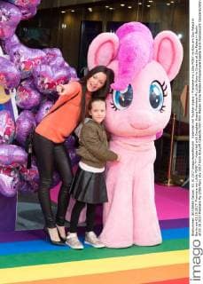 Kate Hall mit Tochter Ayana - Premiere my Little PONY im Kino am Zoo Palast in Berlin am 03.10.2017. Premiere my Little PONY