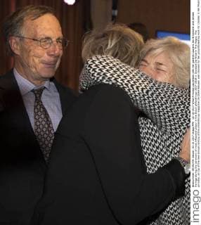 02-10-2017 Witte Princess Laurentien with her parents Laurens Jan Brinkhorst and Jantien Heringa during the ceremony of most influential player in the Dutch philanthropy 2017-2018 in Societeit De Witte in The Hague. The princess, on top of the new annual ranking of the philanthropy magazine De Dikke Blauwe, was choosen for her groundbreaking work for children in her Missing Chapter Foundation.  Copyright: xPPE WERFx
