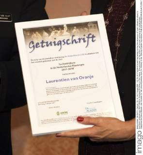 02-10-2017 Witte Princess Laurentien during the ceremony of most influential player in the Dutch philanthropy 2017-2018 in Societeit De Witte in The Hague. The princess, on top of the new annual ranking of the philanthropy magazine De Dikke Blauwe, was choosen for her groundbreaking work for children in her Missing Chapter Foundation.  Copyright: xPPE WERFx
