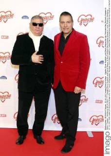 Claude-Oliver Rudolph und David Rienau bei der Premiere des Musicals Grease im Mehr! Theater. Hamburg, 03.10.2017