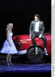 Alexander Jahnke und Veronika Riedl bei der Premiere des Musicals Grease im Mehr! Theater. Hamburg, 03.10.2017