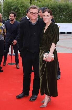 Fritzi Haberlandt und Freund Hendrik Handloegten bei der Verleihung Deutscher Filmpreis, im Palais am Funkturm, Hammarskjoeldplatz, Berlin Copyright imago stock&people GmbH Tinkeres Datum: 28.04.2017 Deutscher Filmpreis