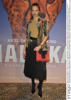 Cosima Auermann, Model Ankunft zur Weltpremiere von MALAIKA im Kino Zoo Palast in Berlin am 04.10.2017