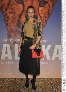 Cosima Auermann, Model Ankunft zur Weltpremiere von MALAIKA im Kino Zoo Palast in Berlin am 04.10.2017