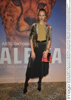 Cosima Auermann, Model Ankunft zur Weltpremiere von MALAIKA im Kino Zoo Palast in Berlin am 04.10.2017