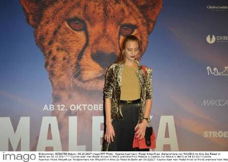 Cosima Auermann, Model Ankunft zur Weltpremiere von MALAIKA im Kino Zoo Palast in Berlin am 04.10.2017