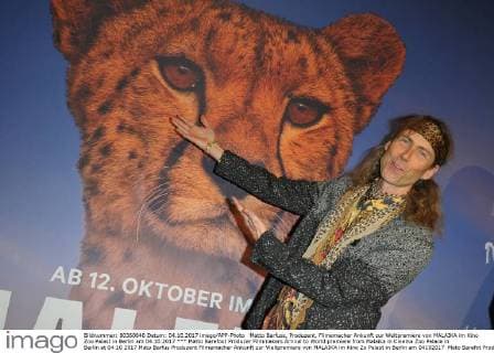 Matto Barfuss, Produzent, Filmemacher Ankunft zur Weltpremiere von MALAIKA im Kino Zoo Palast in Berlin am 04.10.2017
