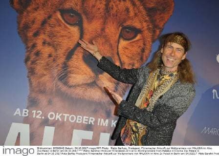 Matto Barfuss, Produzent, Filmemacher Ankunft zur Weltpremiere von MALAIKA im Kino Zoo Palast in Berlin am 04.10.2017