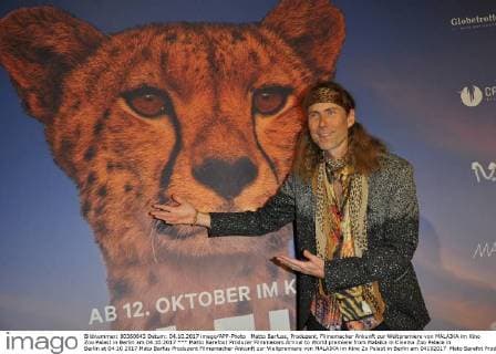 Matto Barfuss, Produzent, Filmemacher Ankunft zur Weltpremiere von MALAIKA im Kino Zoo Palast in Berlin am 04.10.2017