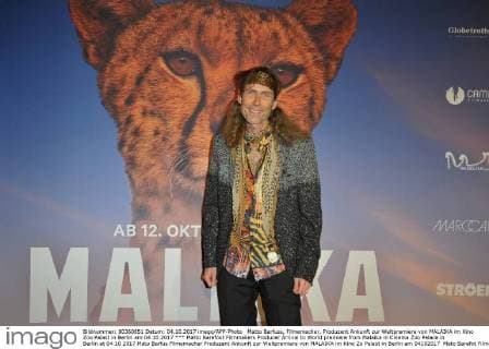 Matto Barfuss, Filmemacher, Produzent Ankunft zur Weltpremiere von MALAIKA im Kino Zoo Palast in Berlin am 04.10.2017