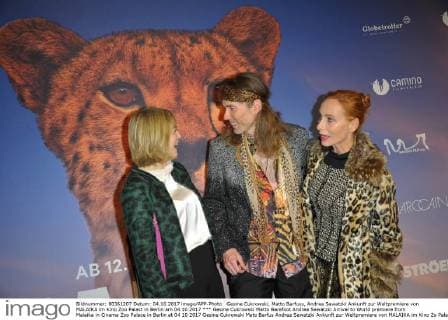 Gesine Cukrowski, Matto Barfuss, Andrea Sawatzki Ankunft zur Weltpremiere von MALAIKA im Kino Zoo Palast in Berlin am 04.10.2017