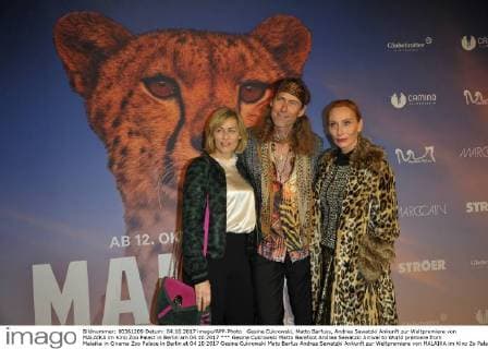 Gesine Cukrowski, Matto Barfuss, Andrea Sawatzki Ankunft zur Weltpremiere von MALAIKA im Kino Zoo Palast in Berlin am 04.10.2017