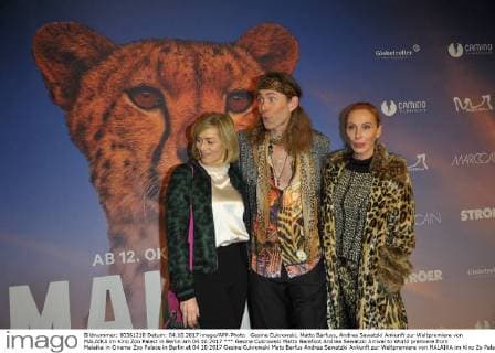 Gesine Cukrowski, Matto Barfuss, Andrea Sawatzki Ankunft zur Weltpremiere von MALAIKA im Kino Zoo Palast in Berlin am 04.10.2017