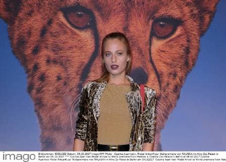 Cosima Auermann, Model Ankunft zur Weltpremiere von MALAIKA im Kino Zoo Palast in Berlin am 04.10.2017